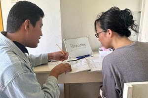 マンツーマン英語クラスの様子｜フィリピン留学・ドゥマゲテ留学・B&D English School