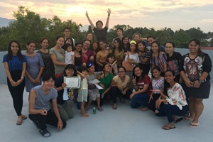 B&Dの屋上で撮影した卒業シーズンの全体写真