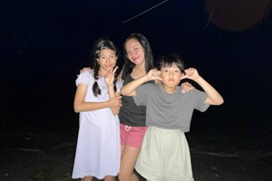 治安が良いドゥマゲテ（ドゥマゲッティ）だからできる夜のビーチ散歩。先生と一緒に安全な留学生活