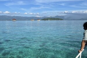 セブ留学より近い絶景スポット、ドゥマゲテ（ドゥマゲッティ）のホワイトサンドバーと美しい水平線