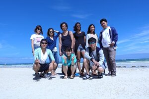 マンフヨドでの楽しい集合写真。フィリピン留学仲間と作る最高の観光の思い出