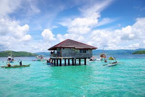 透明度抜群の海。フィリピン留学中に訪れたいマンフヨド의絶景パノラマ