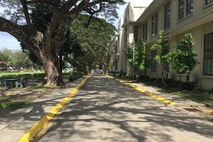 美しい大学キャンパス。セブ留学とは一味違う、知的で静かなドゥマゲテの街並み