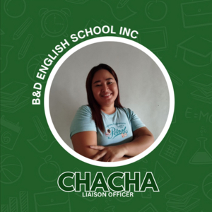 フィリピン留学B&D（ドゥマゲテ）のChacha。治安が良く快適な学園都市での留学生活を明るい笑顔でサポート。