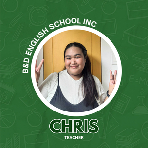 格安フィリピン留学B&Dの講師Chris。セブ留学を検討中の方にもおすすめな論理的で分かりやすい英文法指導が人気。