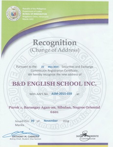 Certificato di accreditamento SSP